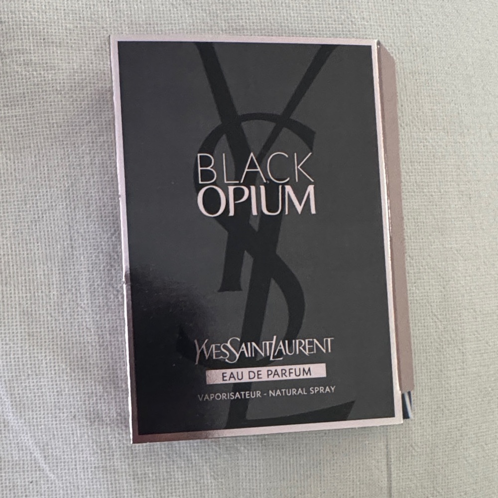 Yves Saint Laurent Black Opium - Black with Rose Gold Trim